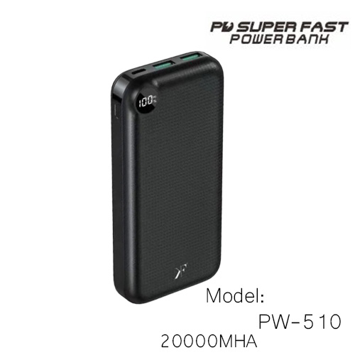 پاوربانک کی اف سنیور مدلPW-510ظرفیت20000میلی آمپر